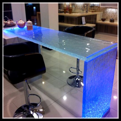 rectangular clear acrylic dining table