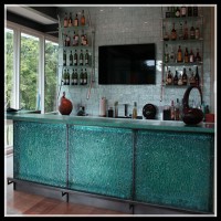 free standing modern wet bar counter for sale